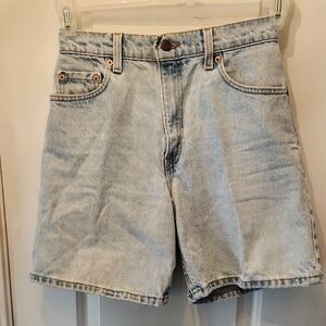 Levi's  Classic Light Blue Jean Shorts